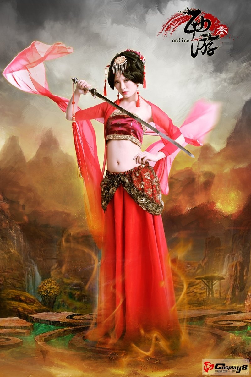 美女cosplay游戏人物写真