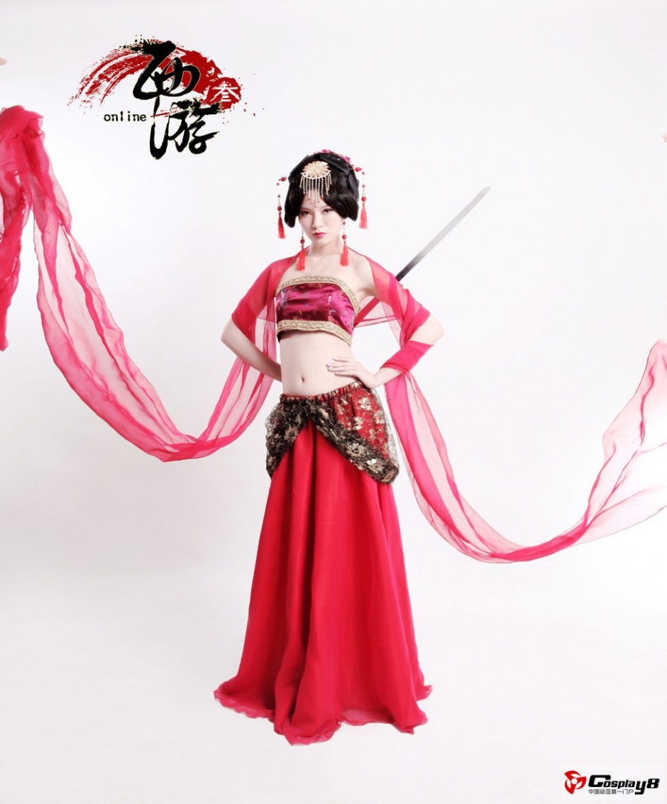 美女cosplay游戏人物写真