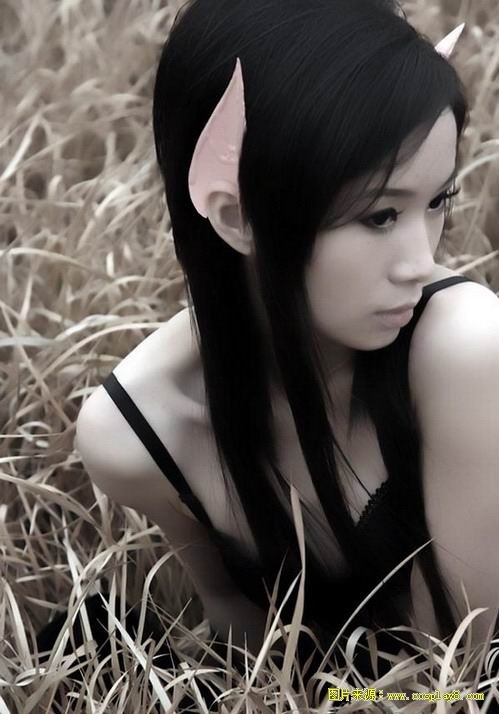 唯美暗夜精灵cosplay图片欣赏