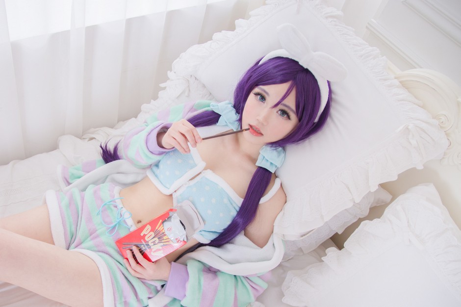 性感萌妹超级索尼子cos图片