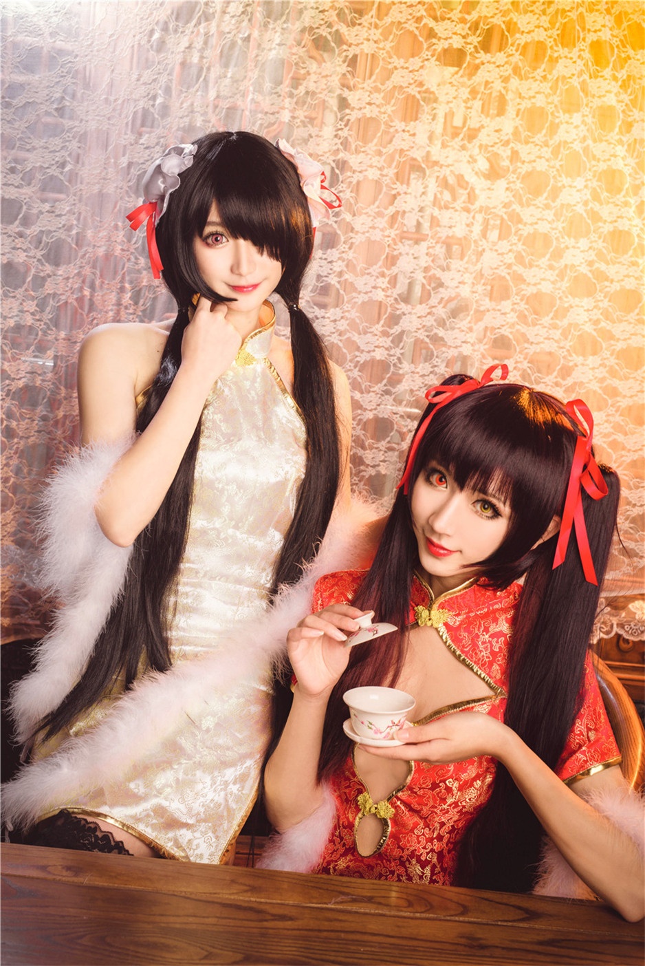 性感旗袍cos美女私房图片