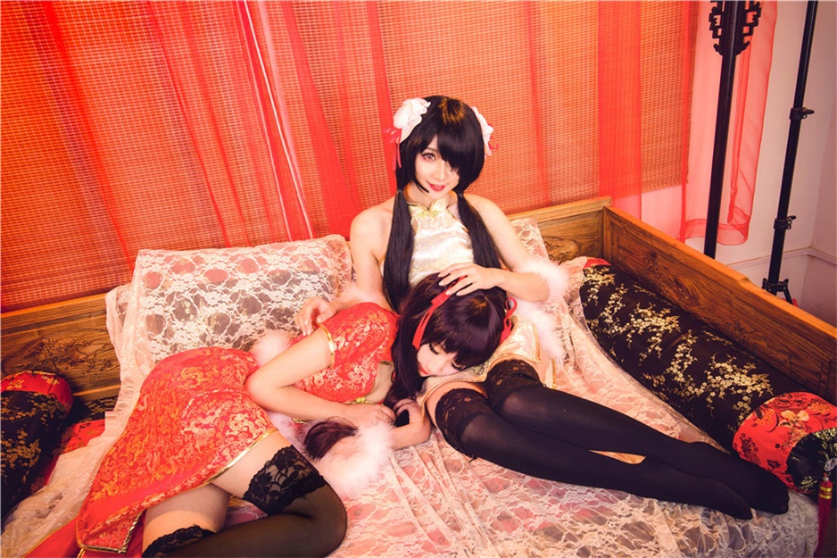 性感旗袍cos美女私房图片