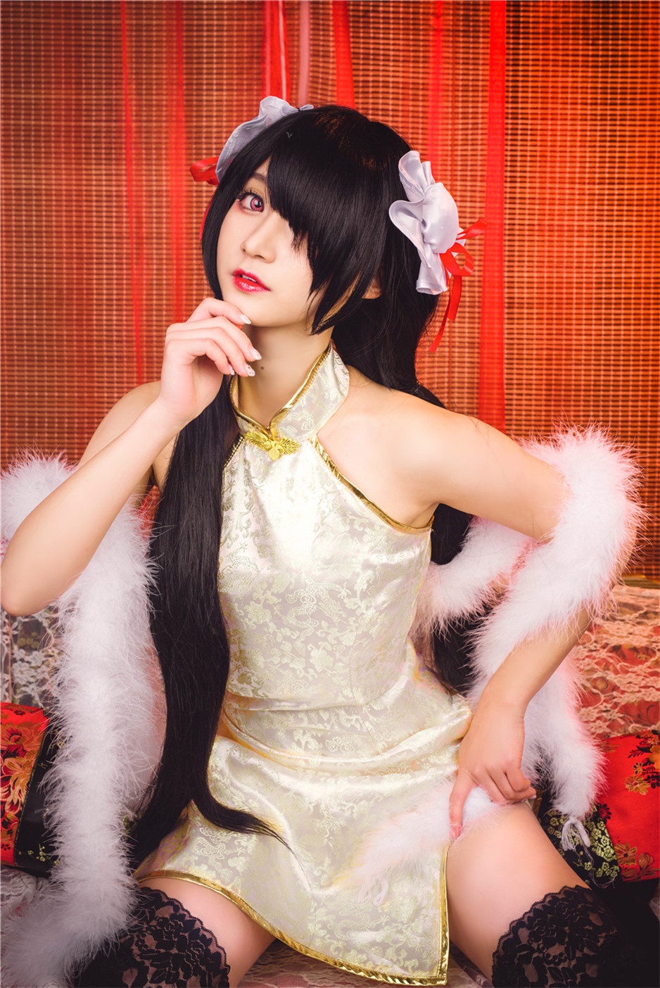 性感旗袍cos美女私房图片