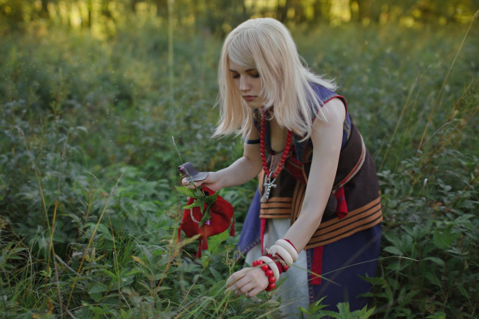 战斗民族还原游戏cosplay美女图