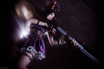 皮城女警英雄联盟cosplay图集