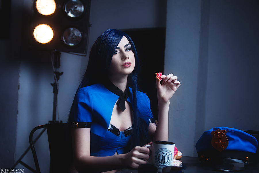 皮城女警英雄联盟cosplay图集