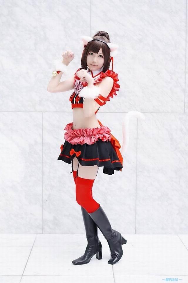 可爱萌妹cosplay猫娘图片