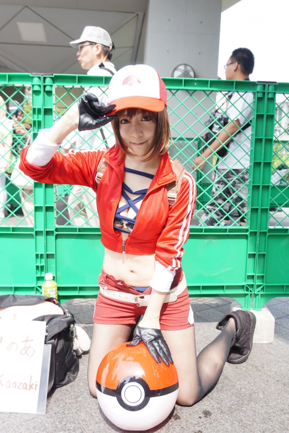 宠物训练师cosplay美女图片