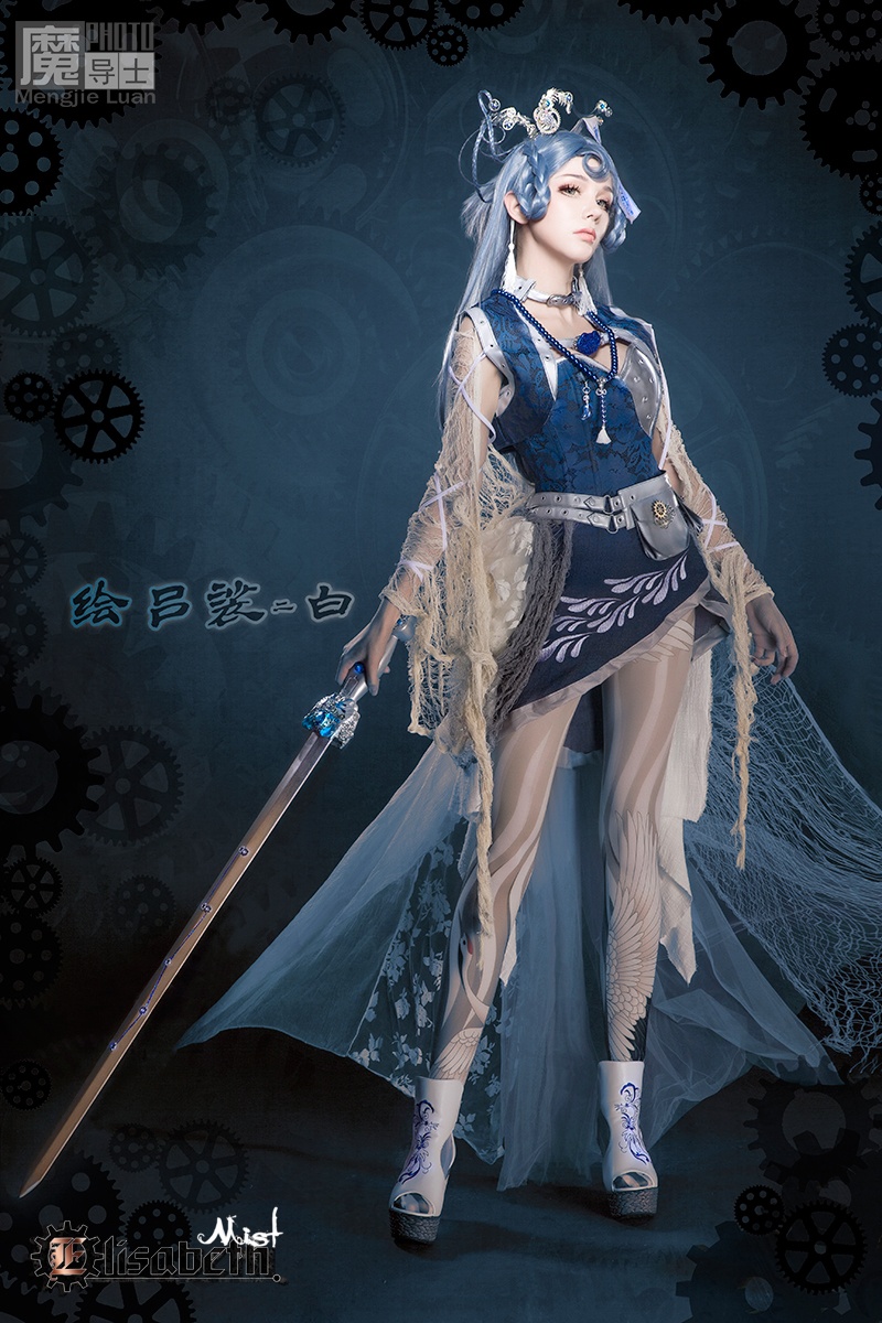 朋克风美女cosplay图片赏析