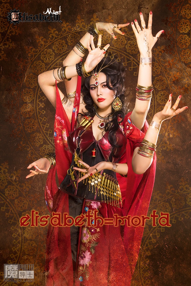 朋克风美女cosplay图片赏析