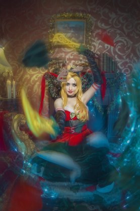 卡特琳娜英雄联盟cosplay图片