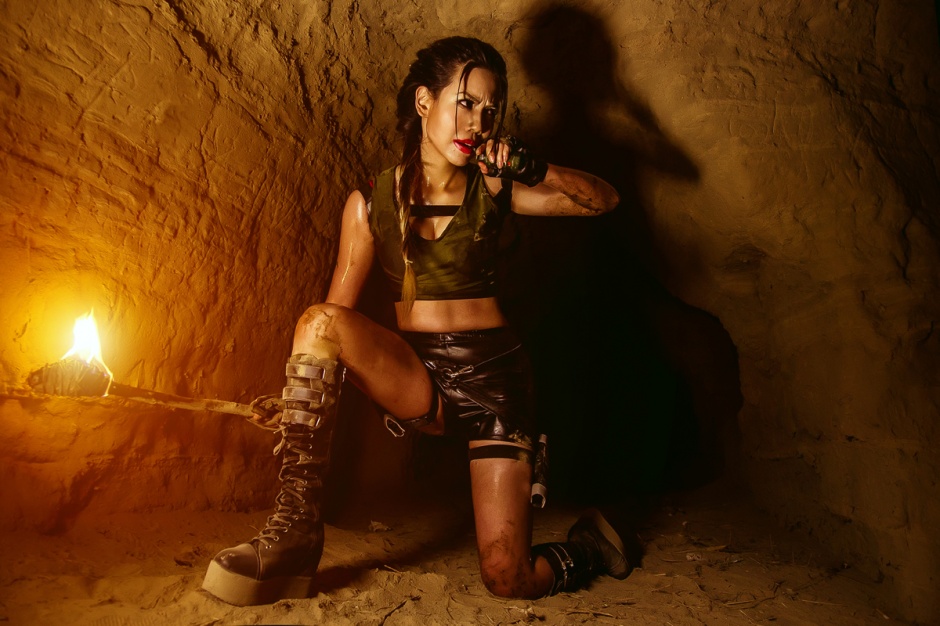 古墓丽影cosplay美女图片赏析