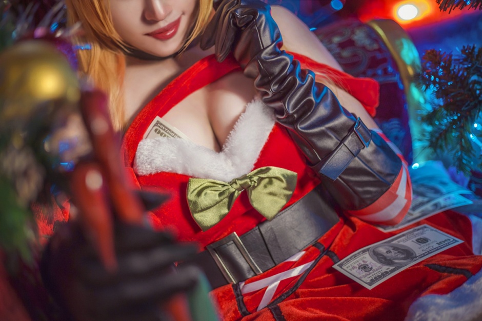 卡特琳娜英雄联盟cosplay图片