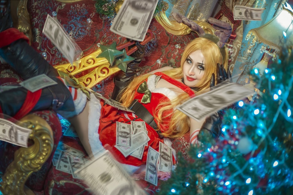 卡特琳娜英雄联盟cosplay图片