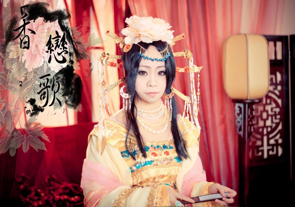 性感美女古装cosplay图片