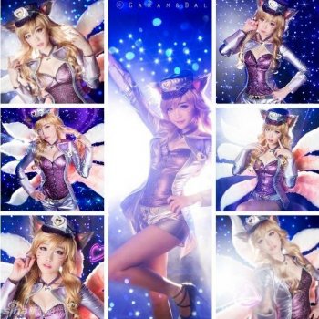 英雄联盟cosplay阿狸写真集