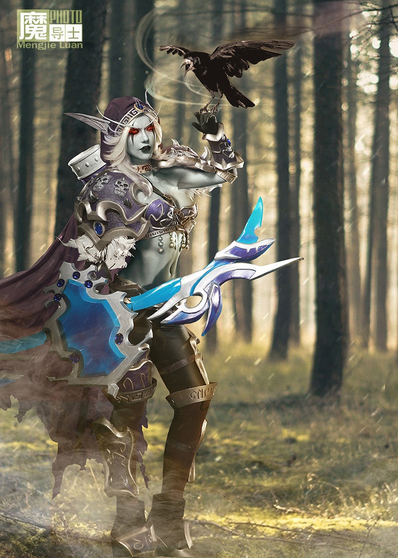 魔兽世界希尔瓦娜斯cosplay写真