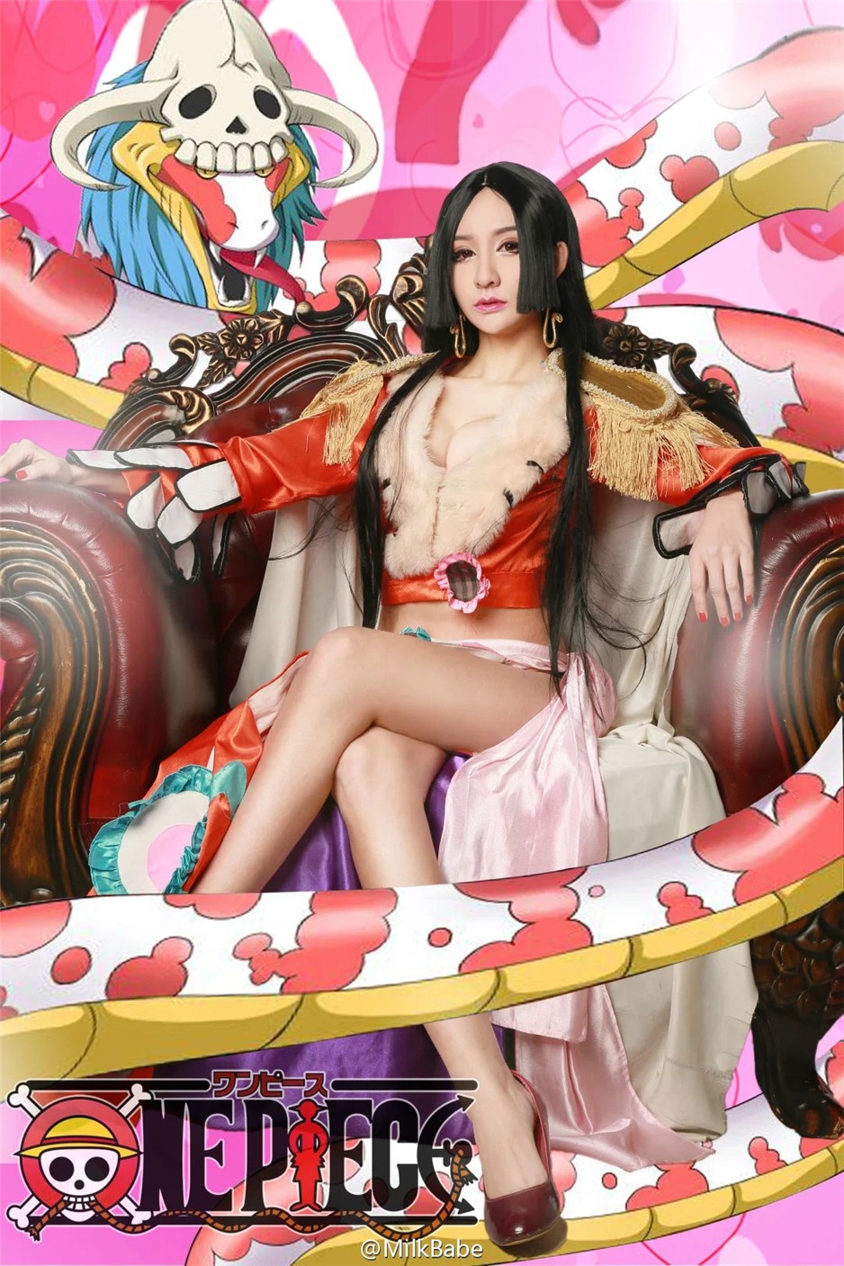 网络美女主播付豪cosplay图片欣赏