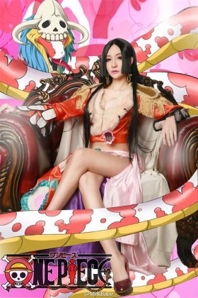 网络美女主播付豪cosplay图片欣赏