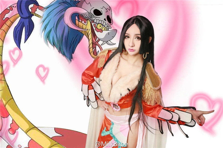 网络美女主播付豪cosplay图片欣赏