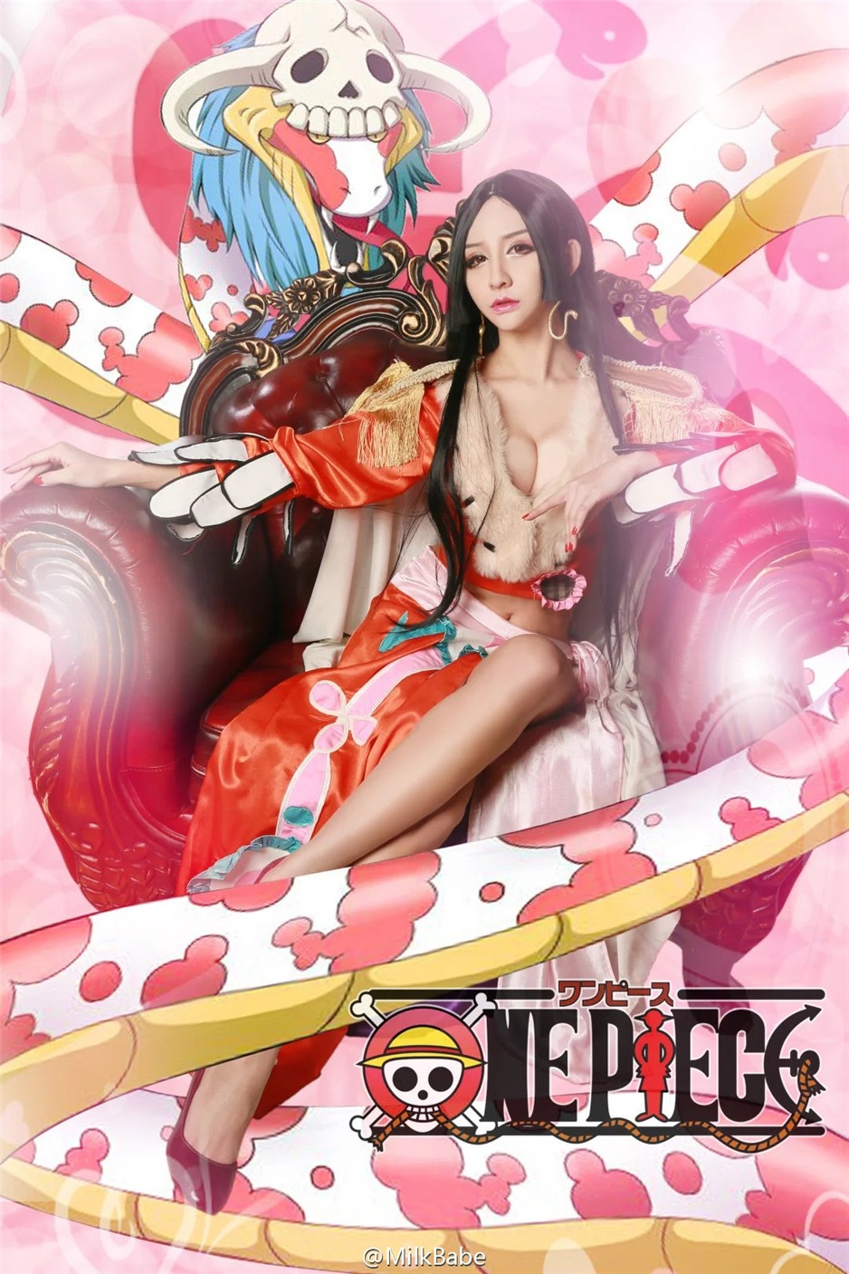 网络美女主播付豪cosplay图片欣赏