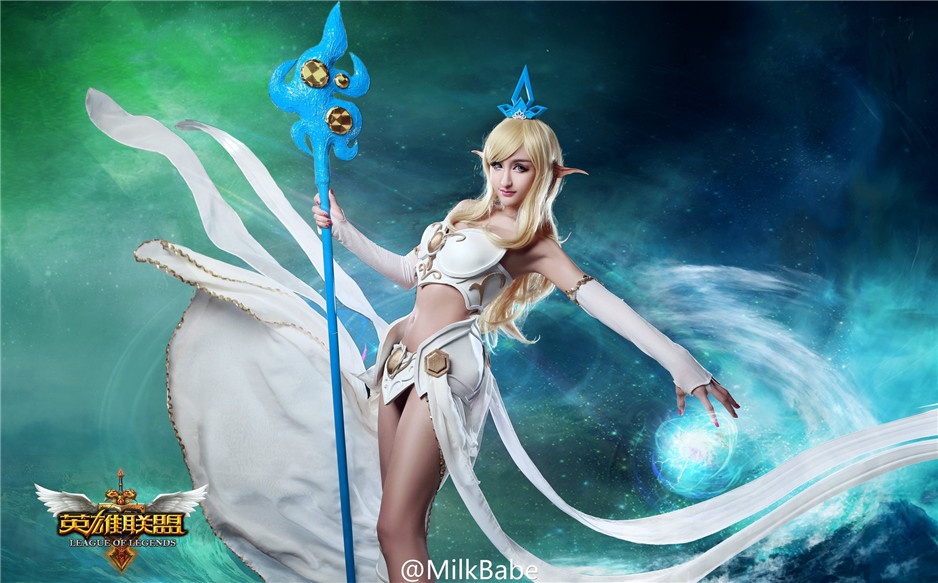 网络美女主播付豪cosplay图片欣赏