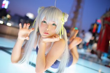 可爱迷人的奈亚子cos图片