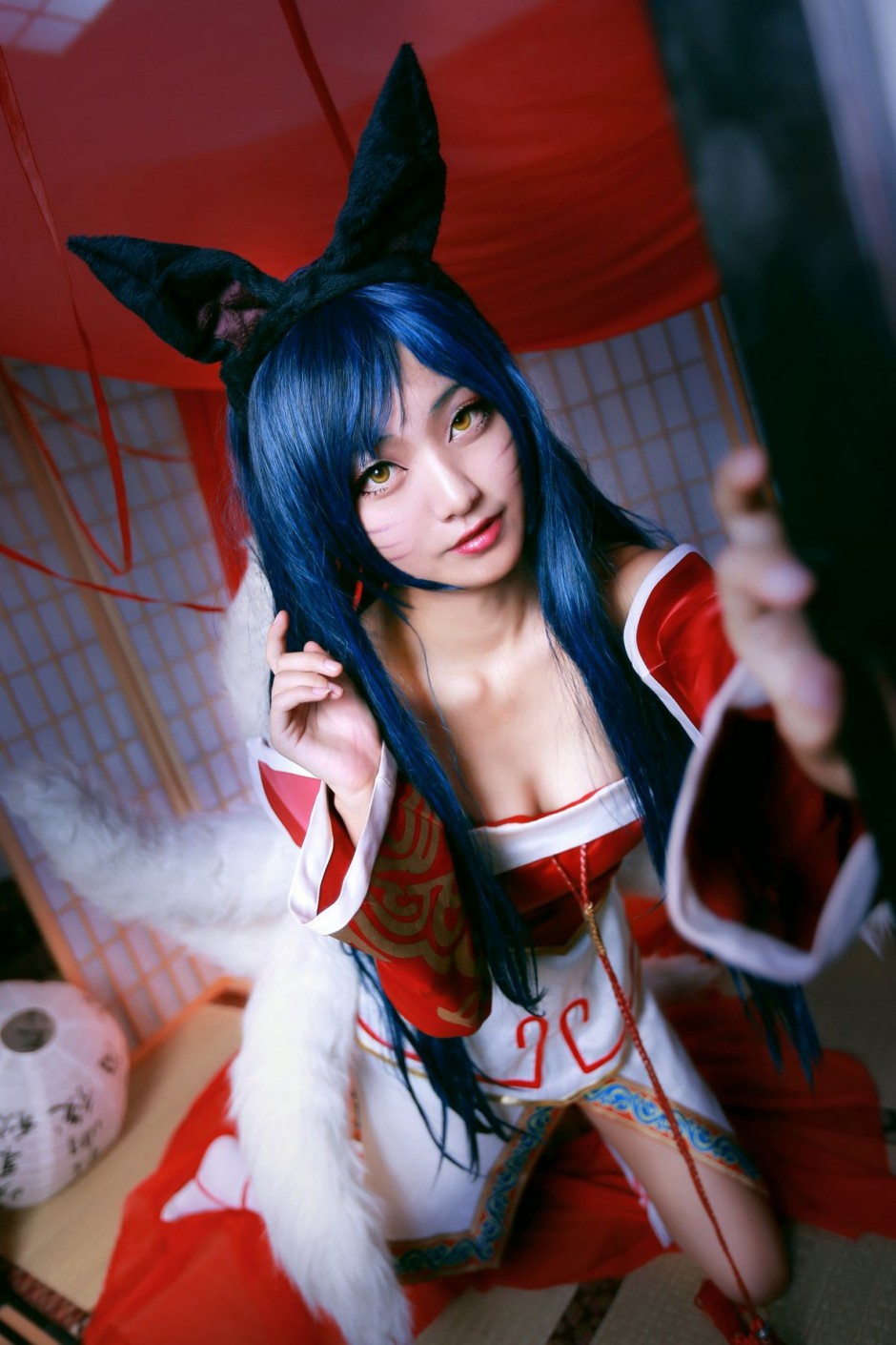 韩国美女cosplay阿狸高清图片