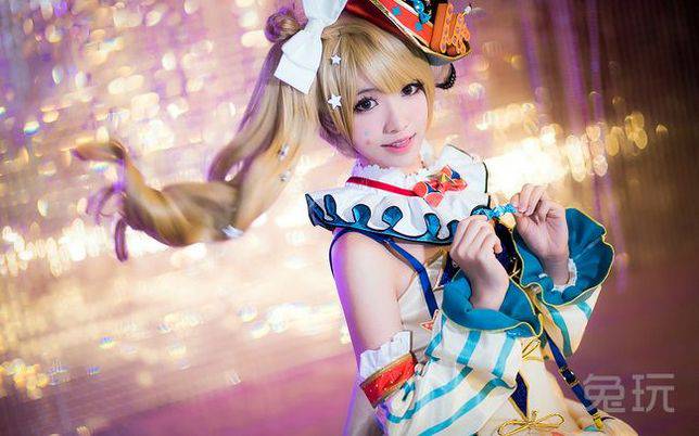 甜美少女鳗鱼霏儿cos动漫人物照片