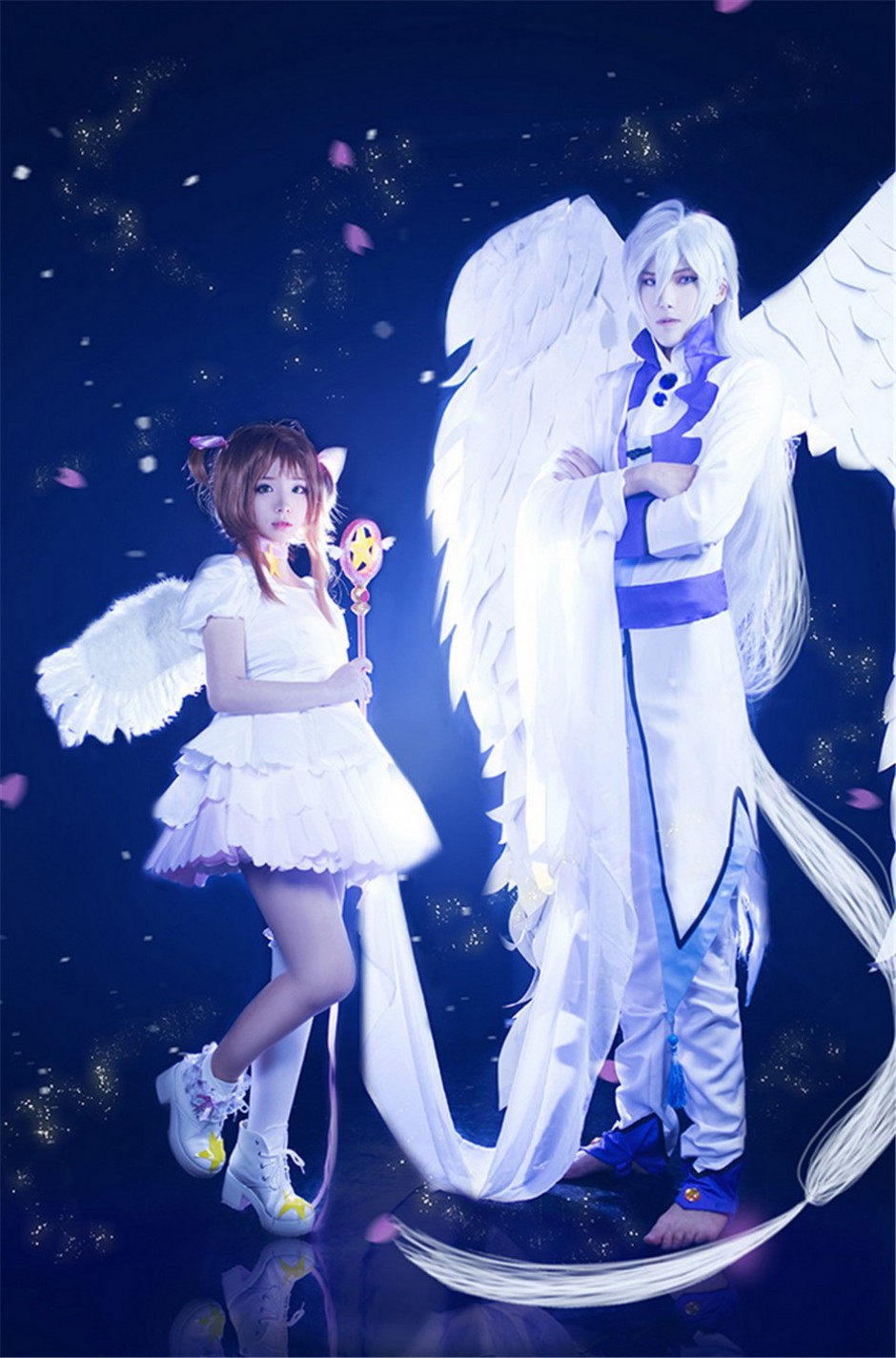 绝色美女高还原魔卡少女樱cos组图