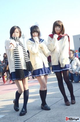 日本东京街头cosplay萌妹子