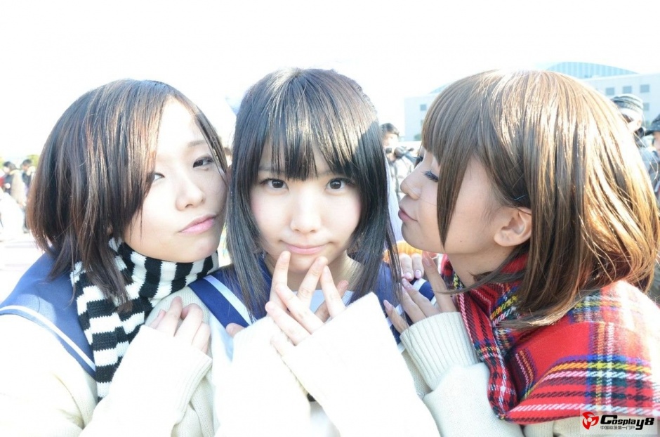 日本东京街头cosplay萌妹子