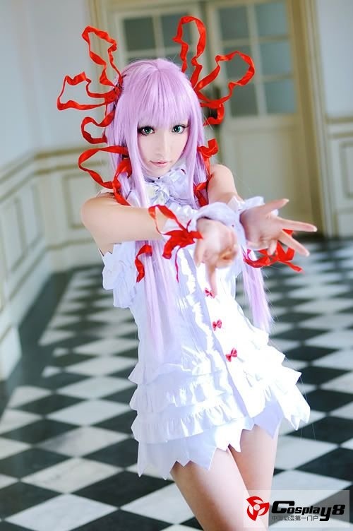 超级软妹制服COS机神咆哮图片