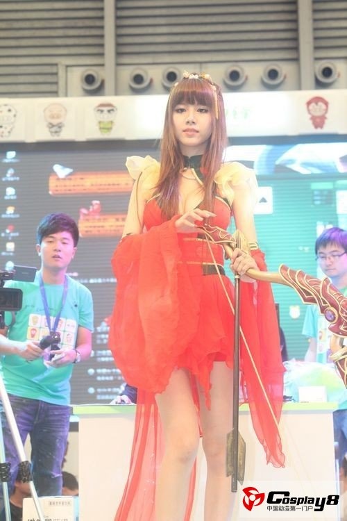 宅男女神秀三国杀cosplay图片