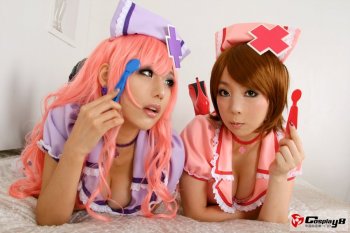 彩丝小护士cosplay美女壁纸