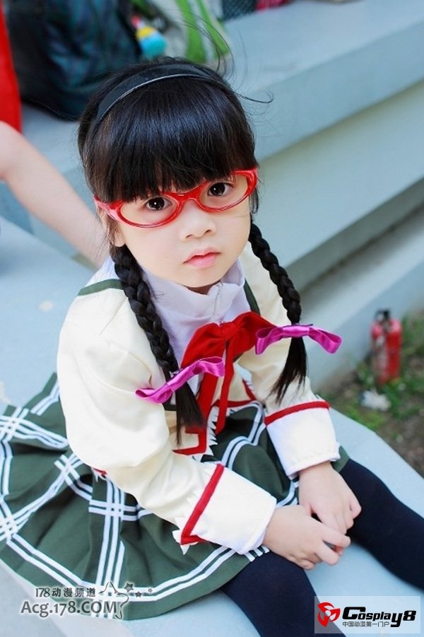 台湾小萝莉cosplay晓美焰图片