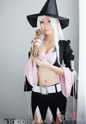 可爱妹子魅惑女巫cos图集