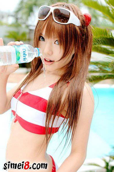 可爱少女明日香cosplay图片