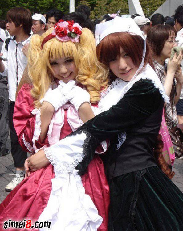 精选日本街头cosplay美女图片集锦