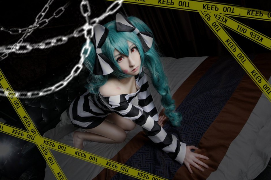 被囚禁的初音未来cos图片集锦