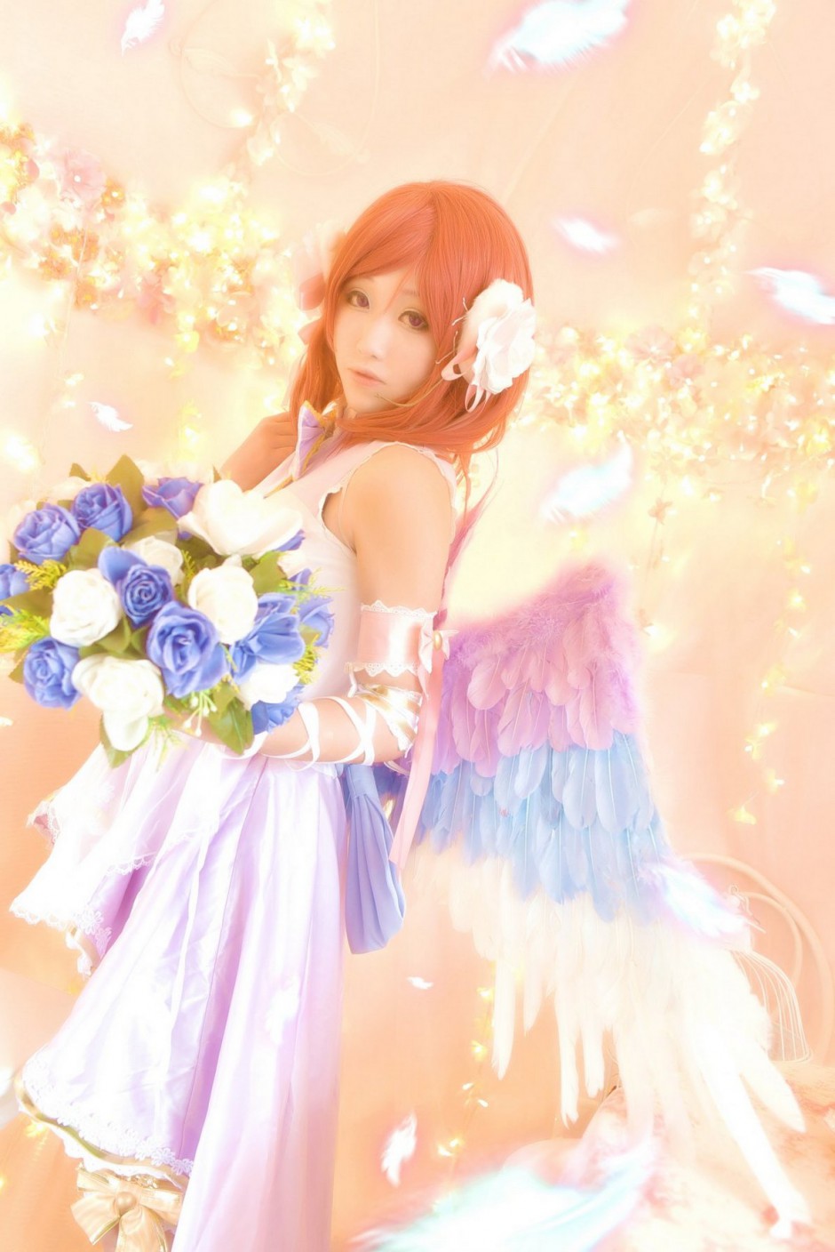 西木野真姬cos萌妹图片