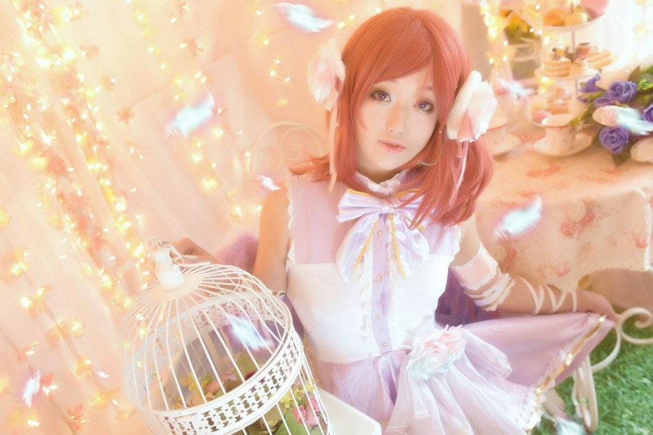 西木野真姬cos萌妹图片