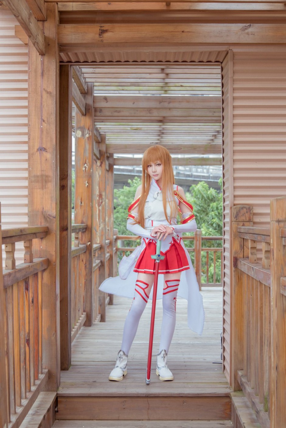 可爱妹子的亚丝娜cos写真集