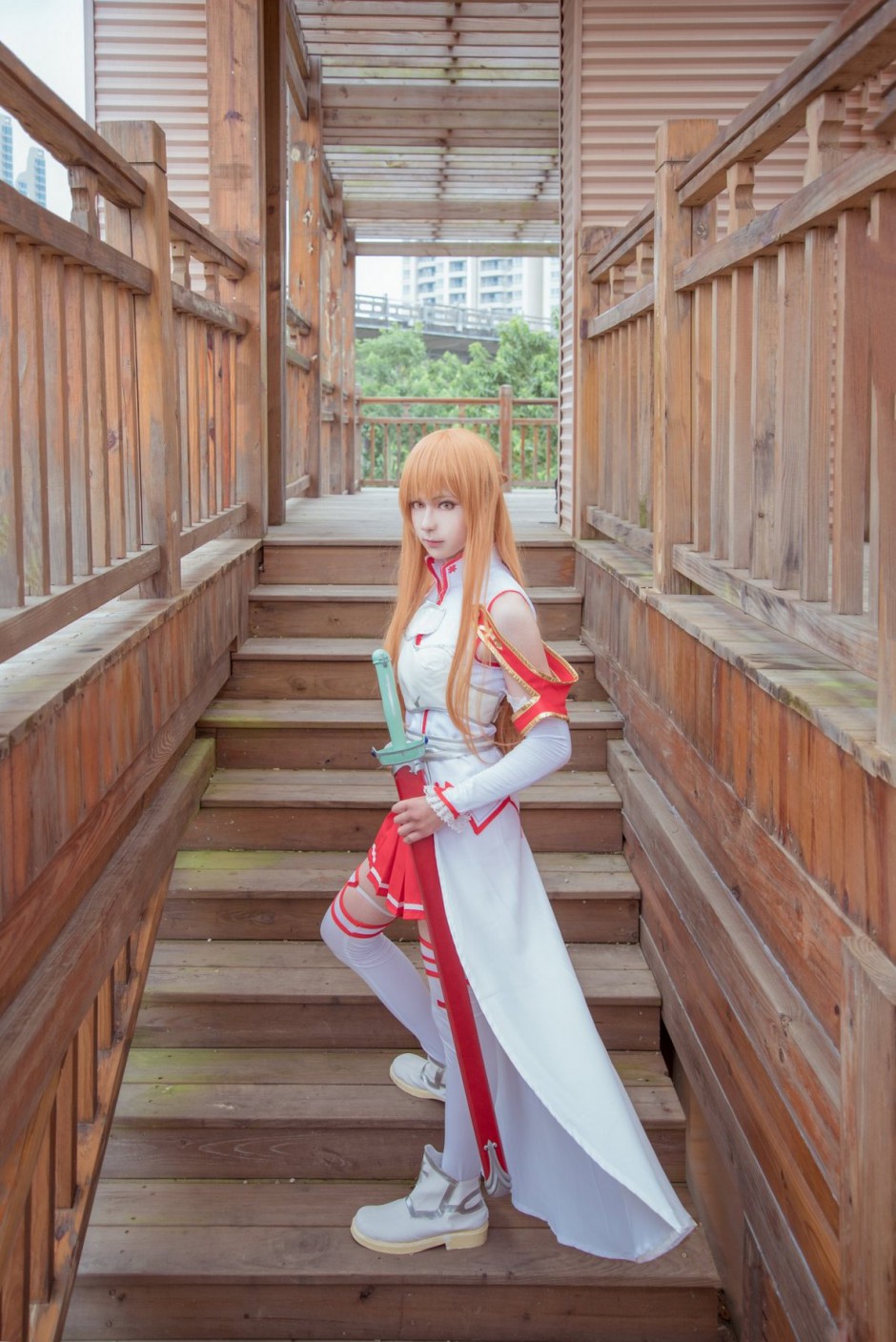 可爱妹子的亚丝娜cos写真集