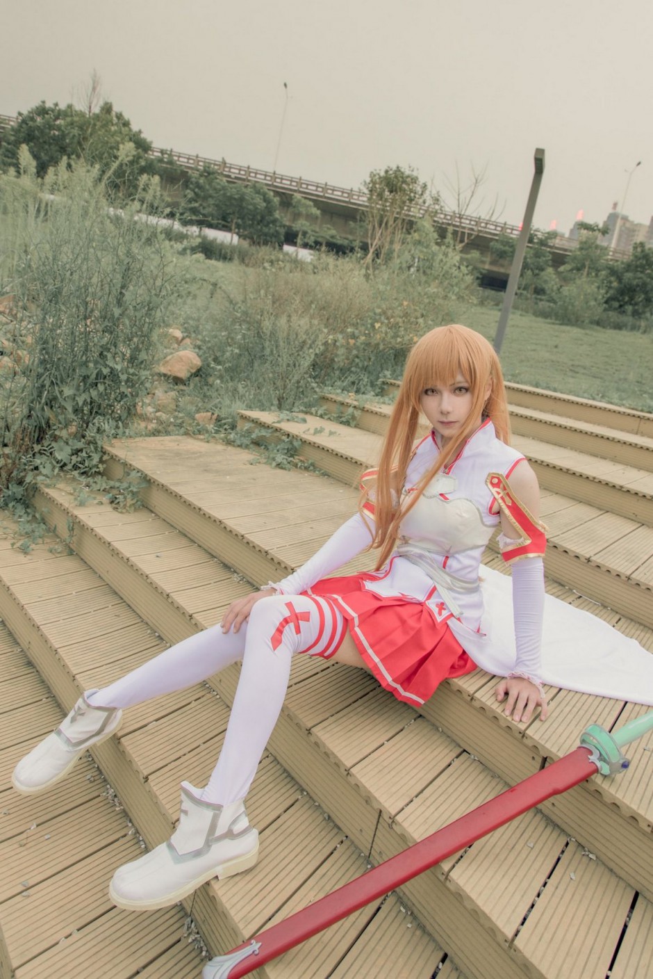 可爱妹子的亚丝娜cos写真集