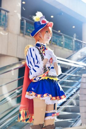 美女cos动漫萌妹子星空凛写真