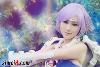 美女张蕴仪骨精灵cos图片