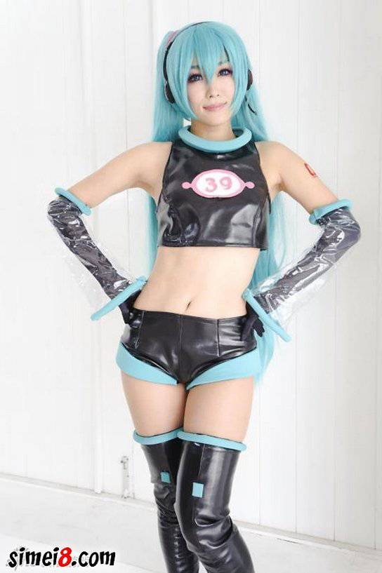 妹子Cosplay初音未来福利图片