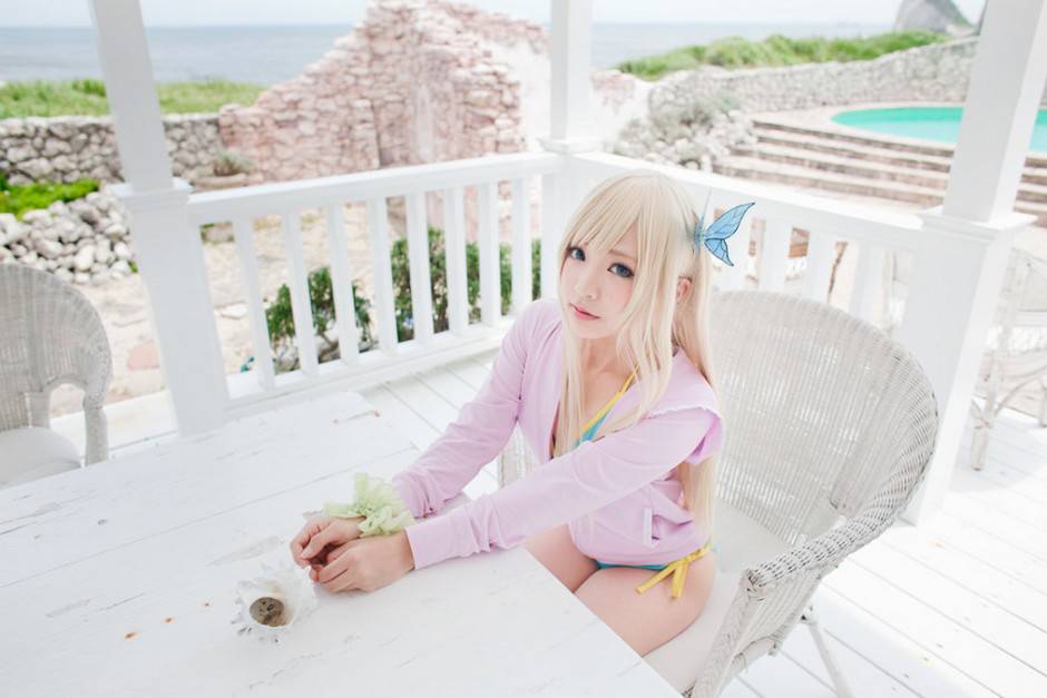 美女萝莉Cosplay性感私房照图片