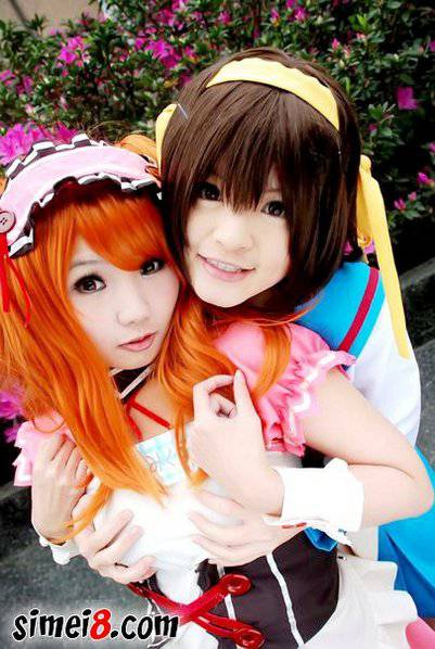 可爱妹子动漫人物cosplay美图